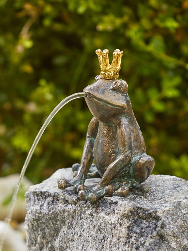 Bronzefigur Froschkönig Lars (Art.Nr. 89017) 1 Bronzefigur Froschkönig Lars (Art.Nr. 89017)