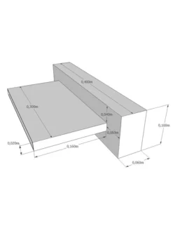 Wasserfall "Antigua" (Art.Nr. AG-ew1111) 6 Wasserfall "Antigua" (Art.Nr. AG-ew1111) -Gartenbedarfs Geschäft EW1111Bemassung1 1280x1280