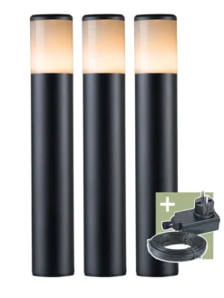 Gartenleuchten Komplettset 'Ivan' Von Ludeco (Art.Nr. PL1003)