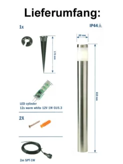Gartenleuchte 'Atila' Von Garden-Lights (Art.Nr. 4025601) 5 Gartenleuchte 'Atila' Von Garden-Lights (Art.Nr. 4025601) -Gartenbedarfs Geschäft attila 3 76124 2 1280x1280