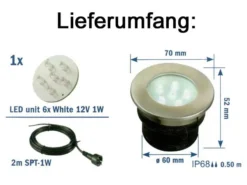 Einbauleuchte 'Brevus' Von Garden-Lights (Art.Nr. 2520601) 5 Einbauleuchte 'Brevus' Von Garden-Lights (Art.Nr. 2520601) -Gartenbedarfs Geschäft brevus led 78537 2 1280x1280