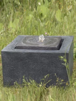 Brunnen Quader aus Polystone (Art.Nr. Gr111)