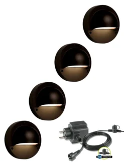 Wandleuchten Komplettset 'Deimos' Von Garden-Lights (Art.Nr. 3132014)