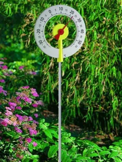 TFA Design-Gartenthermometer 'Köln Red' (Art.Nr. 12205507) -Gartenbedarfs Geschäft gartenthermometer koelnred3 1280x1280