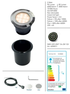 Einbauleuchte 'Gavia' Von Garden-Lights (Art.Nr. 4134601) -Gartenbedarfs Geschäft gavia 2 1280x1280