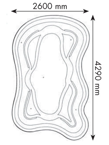 Teichbecken 1831 Bio (GFK) - XXL-Produkt 2 Teichbecken 1831 Bio (GFK) - XXL-Produkt – Bild 2