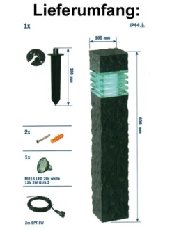 Gartenleuchte 'Kolossos' Von Garden-Lights (Art.Nr. 3544461) -Gartenbedarfs Geschäft koloss 3 76121 2 1280x1280