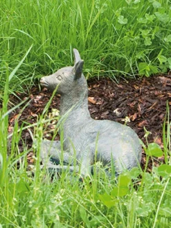 Bronzefigur Rehkitz Sitzend (Art.Nr. 88288)