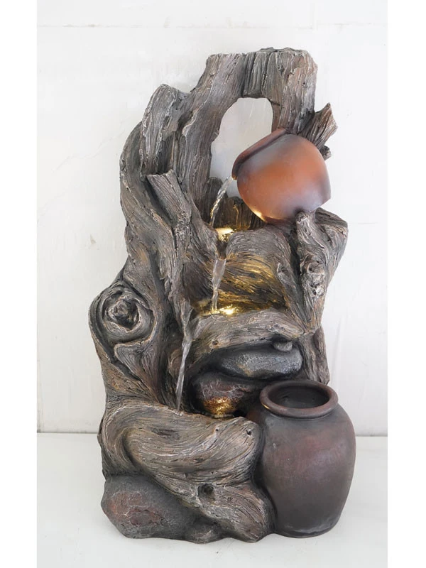 Wasserspiel 'Nanda' Aus Polystone (Art.Nr. Gr647) 1 Wasserspiel 'Nanda' Aus Polystone (Art.Nr. Gr647)