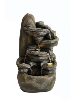 Wasserspiel 'Yi' Aus Polystone (Art.Nr. Gr961)